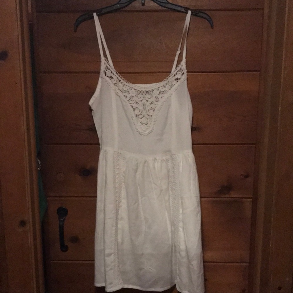 Brand new. White dress.